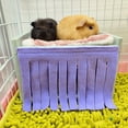 thumbnail image 2 of Hide House Bed Tassel Door Curtain Soft Comfortable Washable Small Animals Cage Accessories for Guinea Pig, 2 of 8