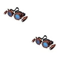 thumbnail image 4 of Maytalsory Verres Style Steampunk Unique avec Vintage Distinctif pour Halloween Rouge 2Set, 4 of 6