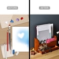 thumbnail image 2 of Mistaha Desktop Storage Organizer with Drawer Office Multi-tier Storage Box Desktop Wooden Mail Rack Multifunctional Wooden Desktop Accessories Drawer Organization for Documents Stationeries Bills, 2 of 7