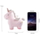 thumbnail image 2 of Alcancía de unicornio para niños, bonita alcancía de resina de unicornio para niñas, unicornio, princesa, alcancía, hucha de unicornio rosa para manualidades Fokelyi DLM630-2, 2 of 5