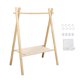 thumbnail image 1 of Estante colgante de utensilios de cocina de madera para exteriores, estante colgante triangular para acampar con Labymos Estante colgante, 1 of 7