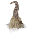 thumbnail image 4 of Northlight Long Haired Standing Gnome Christmas Figure - 13" - Beige and Brown, 4 of 5