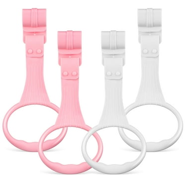 4 Pcs Pull Ring Baby Playpen Accessories for Infant Bed Rings Hooks Baby Cot Hanging Rings Child Baby