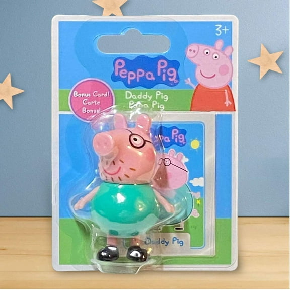 Daddy Pig / Papa Pig with Bonus Card - Peppa Pig Collection