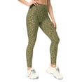 thumbnail image 4 of FANNYC Compression Tights For Women High Waist Sports Yoga Pants Abdomen Hip Lift Soft Leisure Tight Biker Pants Stretch belt Activewear For Pilates Gym Running Exercise,S-2XL, 4 of 6