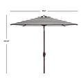 thumbnail image 4 of SAFAVIEH Outdoor Collection Iris Fashion Line 7.5-Foot Square Umbrella Black/White, 4 of 6