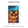 thumbnail image 2 of Halloween House Flags, Halloween Ghost Puzzle Pumpkin Halloween Decor Double Sided Outdoor Flag with Grommet, Decorative Flags for Garden YardHalloween Decorations, Porch Flag 3x5FT, 2 of 6
