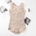 thumbnail image 4 of Body Moldeador Body de una pieza sexy para mujer, moldeador de cuerpo completo, ropa moldeadora adelgazante (Beige M) Cgtredaw para Mujer Beige T XL, 4 of 8