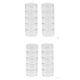 thumbnail image 1 of 12 piezas, 5 capas, apible, de plástico , caja organizadora, contenedor de almacenamiento, caja forma forma forma para joyería con tapa Gloria Almacenamiento de contenedores apilables, 1 of 9