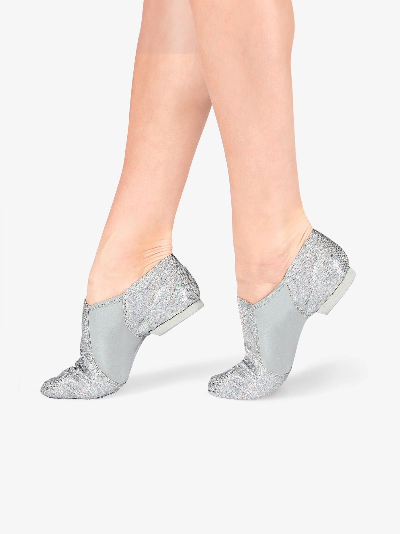 DOUBLEP - Adult Glitter Jazz Shoes 