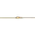 thumbnail image 4 of 14K Yellow Gold .80mm Round Snake Chain 18 Inch, 4 of 4