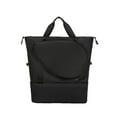 thumbnail image 2 of Bolsa de tenis expandible con correa de hombro ajustable y desmontable, multiusos negro, 2 of 8