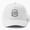 White, variant on College of Winterhold Baseball Cap, Fantasy Academy Fan Theme Graphic Design, Classic Everyday Hat