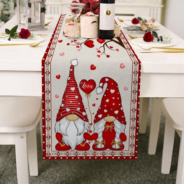 Liquidation! Ymkly Robe de Fête, Cheesecloth, Mode Femmes Tissu Bande Élastique Double Couche Écharpes Cheveux Impression Florale Queue de Cheval Saint-Valentin Drapeau Rouge, Cadeau Saint-Valentin