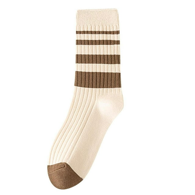 LckLvx Ruffle Socks for Women Cute Frilly Knit Socks with Bow Solid Color Casual Mid Calf Socks