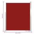 thumbnail image 2 of vidaXL 196.9" x 63" Brown Steel Folding Outdoor Panel Privacy Screen, 2 of 7