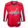 thumbnail image 2 of Preschool Red Washington Capitals Home Replica Jersey, 2 of 3