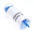 thumbnail image 4 of Cepillo de rímel desechable para extensiones de pestañas, 100 unidades por caja, barra de limpieza grande, color azul, 4 of 9