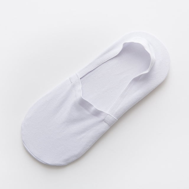 5 Paires de Chaussettes Invisibles Antidérapantes pour Homme, Coupe Basse, Antidérapantes pour Orteils et Chevilles