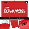 thumbnail image 4 of VULCAN Banner, Flags and Magnets Kit, 1 Basic Stretch Cord Oversize Load Banner, 4 Magnets, 4 Red Flags, and Bag, 4 of 7