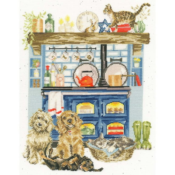 Bothy Threads Country Kitchen Counted Cross-Stitch Kit