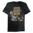 thumbnail image 1 of tultex Mens How The West Is Won Graphic T-Shirt black L, 1 of 2