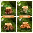 thumbnail image 6 of 16 Pcs Landscape Small Tree Stump Ornament Home Decor Landscape Adornments Miniature Figurines Bonsai Figurines, 6 of 6