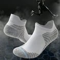 thumbnail image 3 of TELOLY 3Pairs Mens Socks9-13Mens Ankle Socks Size 9-11 Men's Socks ,Black, 3 of 4