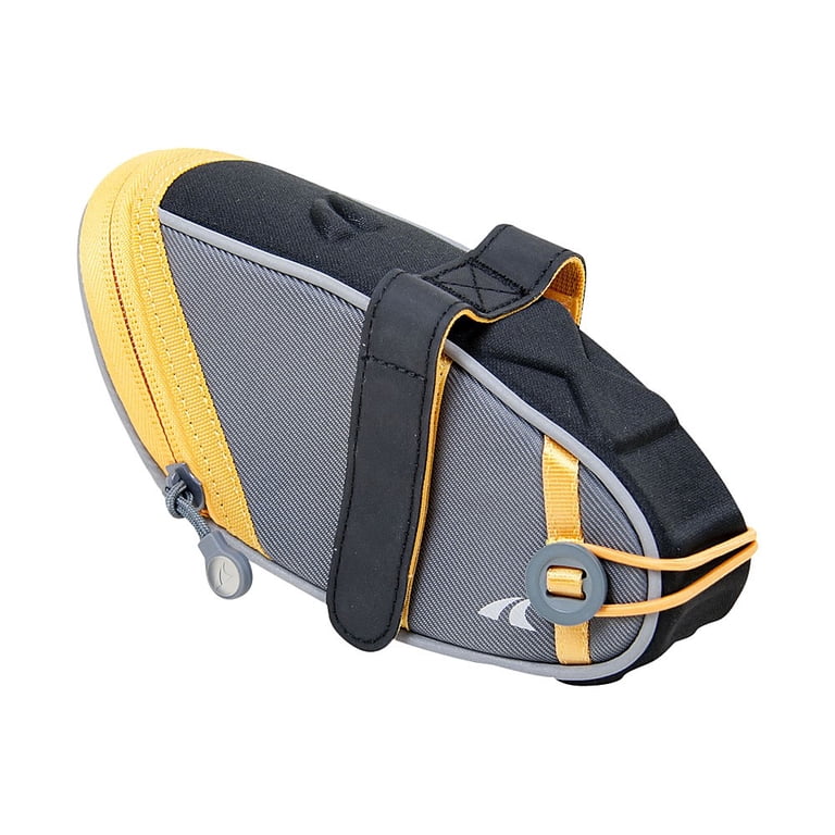 Detours Gray and Orange Bike Backpack Detours Wedgie Seat Bag LG Gray/Orange - Walmart.com main image 3