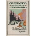 thumbnail image 2 of Art.com Glenwood Springs, Colorado - Health Resort Poster No. 1 Stretched Canvas Print Wall Art by Lantern Press, 12" x 18", 2 of 4