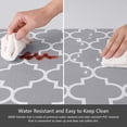 thumbnail image 4 of Alfombra de cocina KMAT acolchada antifatiga, 2 piezas de PVC gris, 4 of 6