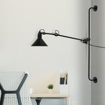 TFCFL Swing Arm Wall Lamp Plug in Wall Light Fixture Rotating Wall Sconce Reading Lamp For Bedroom