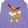 thumbnail image 2 of Pokémon - Happy Eevee - Youth Girls A-line Dress, 2 of 4