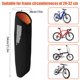 thumbnail image 4 of Funda protectora para batería de bicicleta eléctrica, reflectante en la noche, funda térmica para batería de bicicleta eléctrica, resistente al agua, a prueba de polvo, funda para batería de bicicleta, 4 of 11