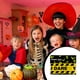 thumbnail image 5 of Cateissary Decoración de Halloween, línea de advertencia, pegatina autoadhesiva, banda de letras, cinturón protector, cinturones de aislamiento Kits de decoración para fiestas amarillo negro, 5 of 6