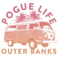 thumbnail image 2 of Men's Outer Banks Pogue Life Bus Pull Over Hoodie White Small, 2 of 4