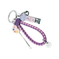 thumbnail image 1 of Women Fashion Keychain with Pendant Personalized Nail Clippers Keyring Portable Key Chain Keys Jewelry Accessory Purple Pink Type 1, 1 of 7