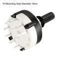 thumbnail image 3 of Unique Bargains 3P4T 3Pole 4Position 1 Deck Band Selector Rotary Switch, 3 of 4