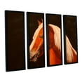 thumbnail image 2 of ArtWall Lindsey Janich "Horse Painted" 4-Piece Floater Framed Canvas Set, 2 of 2