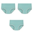 thumbnail image 2 of Xunlbb Underwear Women Pack,3PC Women's Large Seamless Cotton High Waist Briefs Hip Lifting Underpants (Green 2XL) on Clearance, 2 of 4