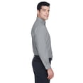 thumbnail image 4 of Harriton Men's Long-Sleeve Oxford with Stain-Release - M600, 4 of 4