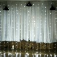 thumbnail image 1 of Cadena de luces Led para decoración de árbol de Navidad, luces de cortina de 3x3m, impermeables para exteriores, decoración de otoño, 1 of 4