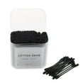 thumbnail image 6 of 200 Counts Cotton Swabs with Wood Handles for Polishing Jewelry, Arts and Crafts, Cleaning Electronics Remover Black, 6 of 8