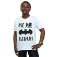 thumbnail image 2 of DC Comics Garçon Batman Mon Papa Est Batman T-Shirt, 2 of 3