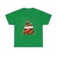 thumbnail image 2 of Chickens Santa Hat Christmas Lovely Tshirt, 2 of 3