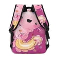 thumbnail image 5 of KLL Cute Pink Axolotl A Print Casual Backpack for Men Women,Travel Casual Backpack Outdoor Activities Bag Daypack for Travel Hiking Shopping Daily, 5 of 5