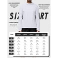 thumbnail image 4 of TRYSIL Men's Athletic Hoodies Long Sleeve Fishing Lightweigh Pullover Shirts UPF 50+ Sun Protection Shirts Rash Guards, 4 of 6
