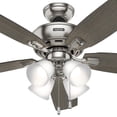 thumbnail image 4 of Ventilador de techo Hunter Amberlin níquel cepillado 52 pulgadas, 4 of 4