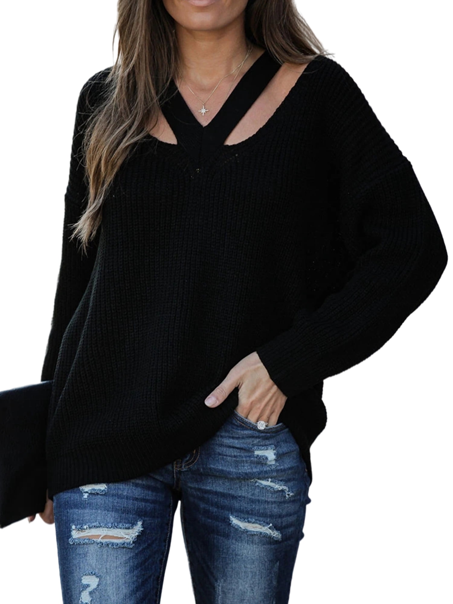 Lumento Cable Knit Sweater for Women 