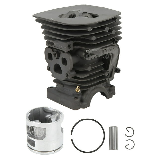 537320402, Kit Piston Tête de Cylindre Tronçonneuse Antirouille Robuste Bien Équipé Acier Métal pour Réparation